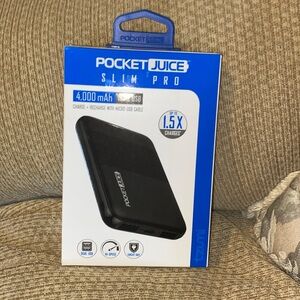 🔋 NWT Pocket Juice Slim Pro Dual USB